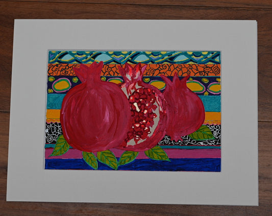 Pomegranates Giclée Paper Print Special Giclee