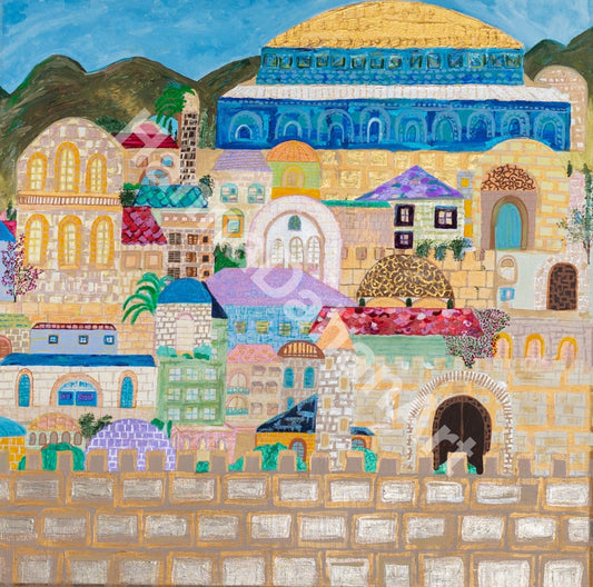 Jerusalem Of Naivety Bespoke Art